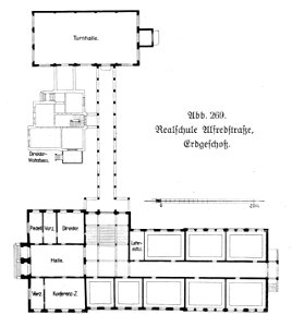 HUSB 1914, S. 194, Abb. 269, Realschule Alfredstraße