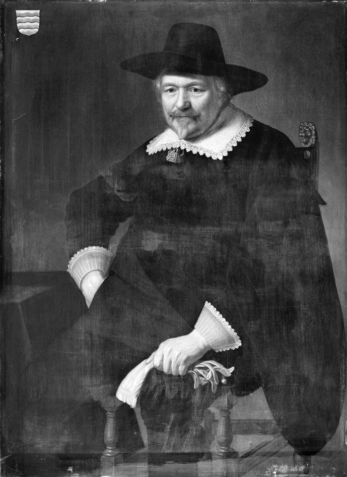 Huygh Pietersz. Voskuyl - Johannes Uytenbogaert (1598-^) - SB 6224 - Amsterdam Museum