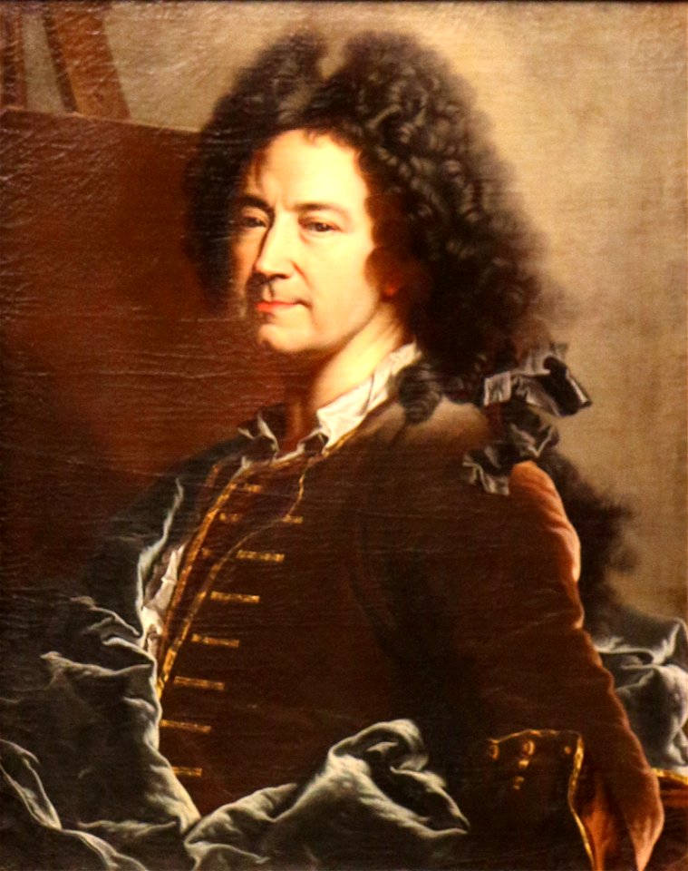 Hyacinthe Rigaud - Autoportrait