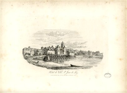 Hôtel de ville, St. Jean de Luz - Fonds Ancely - B315556101 A BATTY 1 100