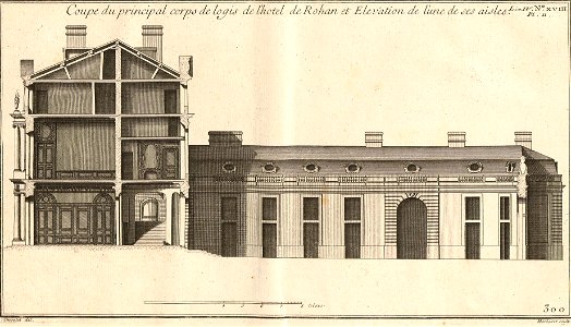 Hérisset Antoine-Blondel-architecture Française-Hôtel de Rohan