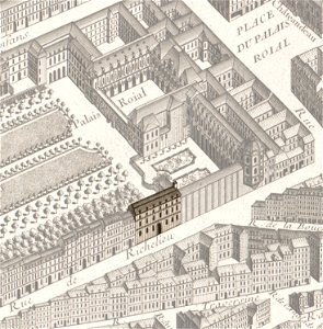 Hôtel de Ratabon on the Turgot map of Paris – Leventhal Map Center