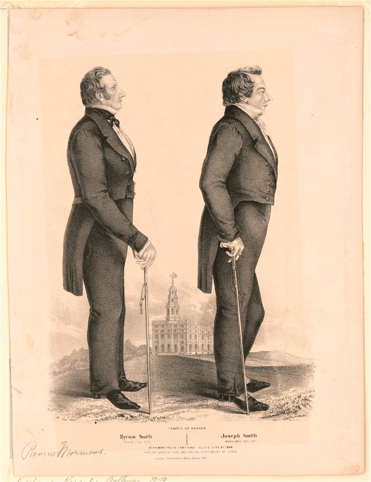 Hyrum Smith, Joseph Smith LCCN2004670353
