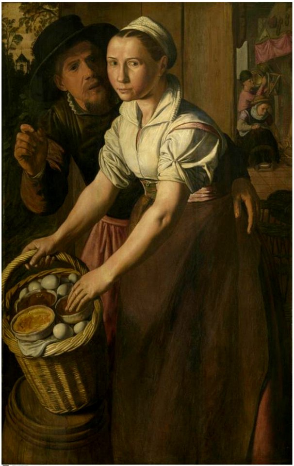Huybrecht Beuckeleer - The egg seller