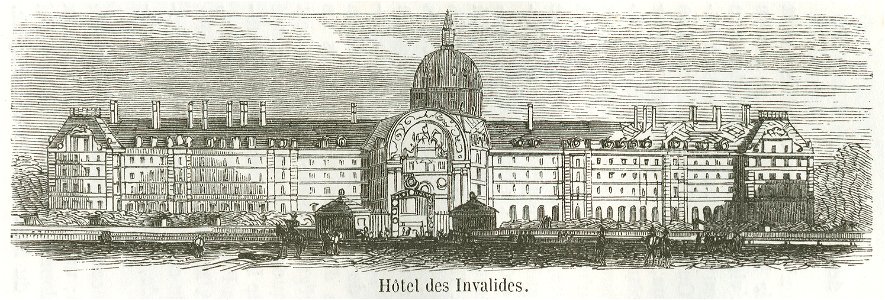 Hôtel des Invalides, 1855