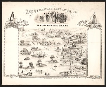 Hymenial expositor, or, matrimonial chart - desigd. by A. Kollner ; Traubel. LCCN2014645182