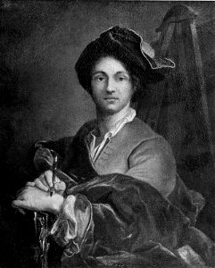 Hyacinthe François Rigau y Ros, called Hyacinthe Rigaud - Portrait of an Artist - 74.16 - Museum of Fine Arts
