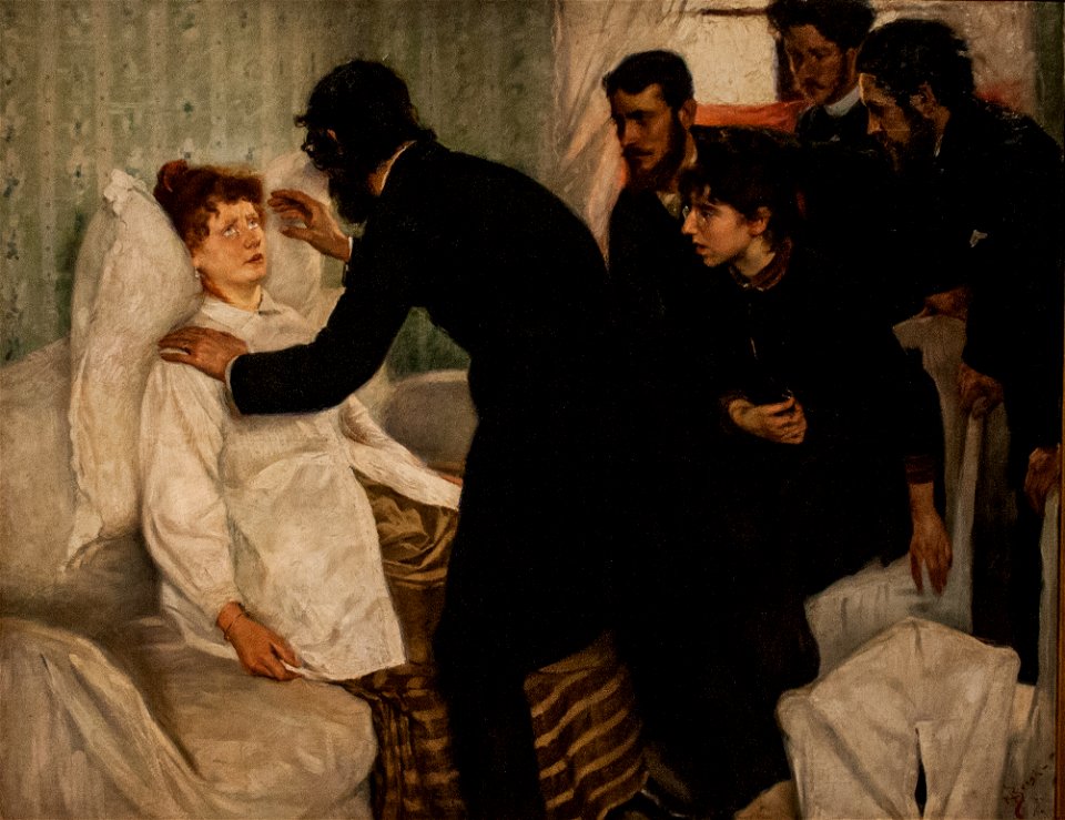 Hypnotisk seans av Richard Bergh 1887