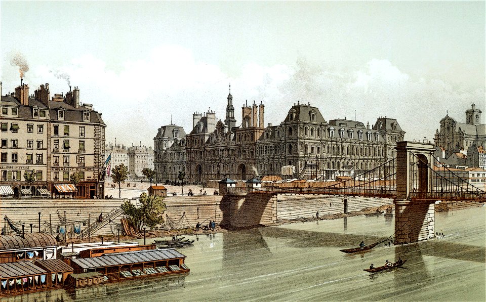 Hôtel de Ville, 1842