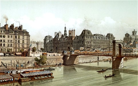 Hôtel de Ville, 1842