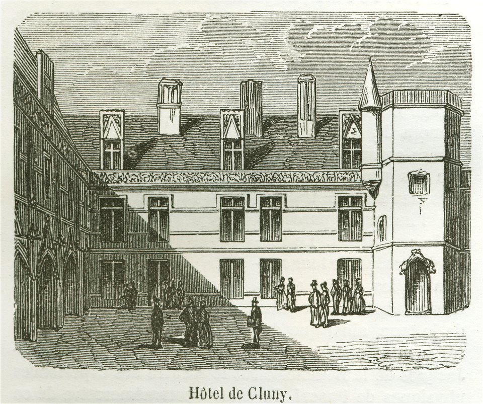 Hôtel de Cluny, 1855