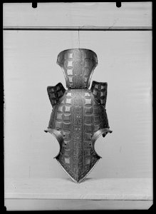 Häststjärna, tillverkad i Greenwich ca 1585, etsad och förgylld dekor - Livrustkammaren - 34560