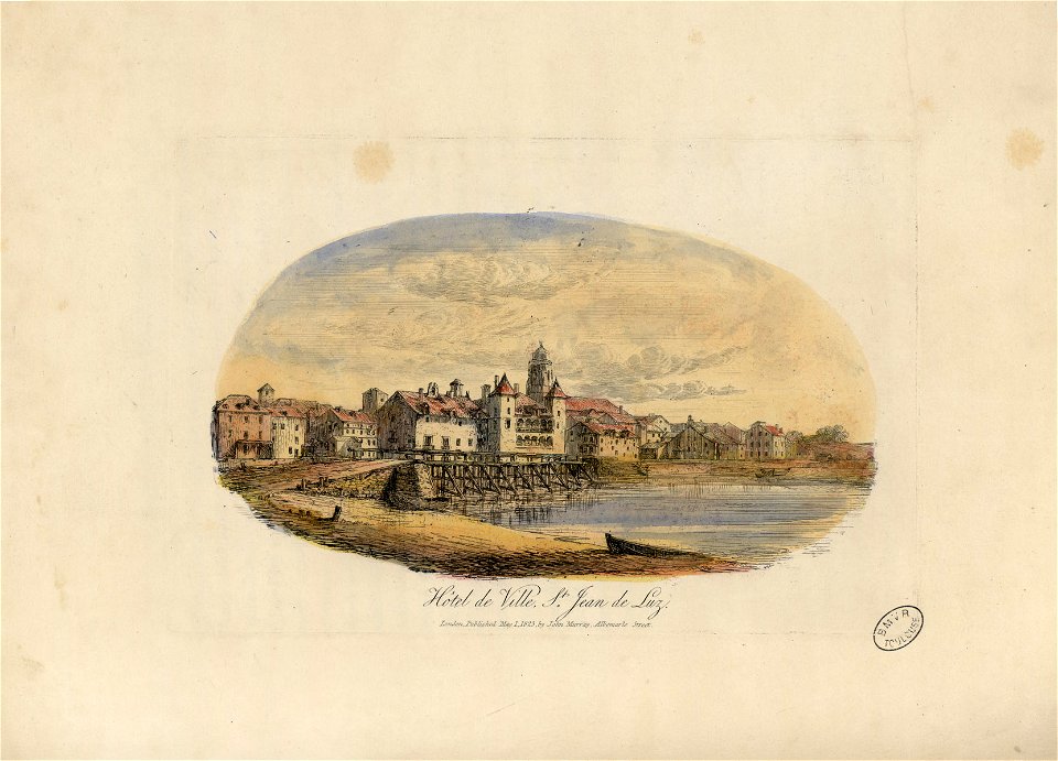 Hôtel de ville, St. Jean de Luz - Fonds Ancely - B315556101 A BATTY 2 101