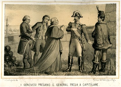I genovesi pregano il generale Fresia a capitolare