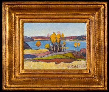Höst vid Vänern (Åmål) (Olof Sager-Nelson) - Nationalmuseum - 156500