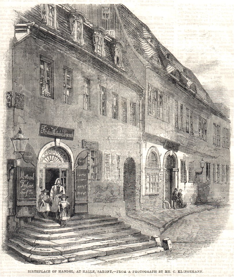 Händelhaus - ILN 1859-07-18
