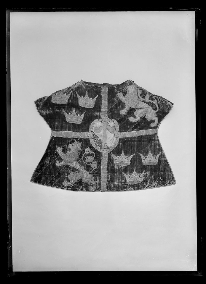 Häroldskåpa, 1500-tal. Gustav Vasas begravning - Livrustkammaren - 9026
