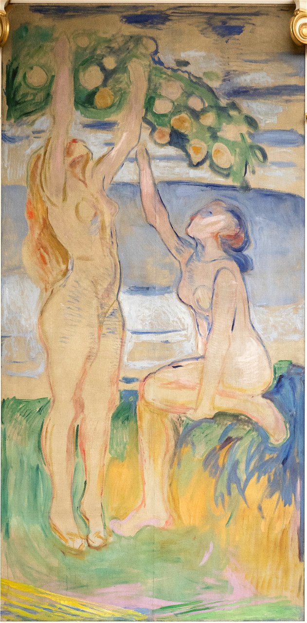 Høstende kvinner av Edvard Munch