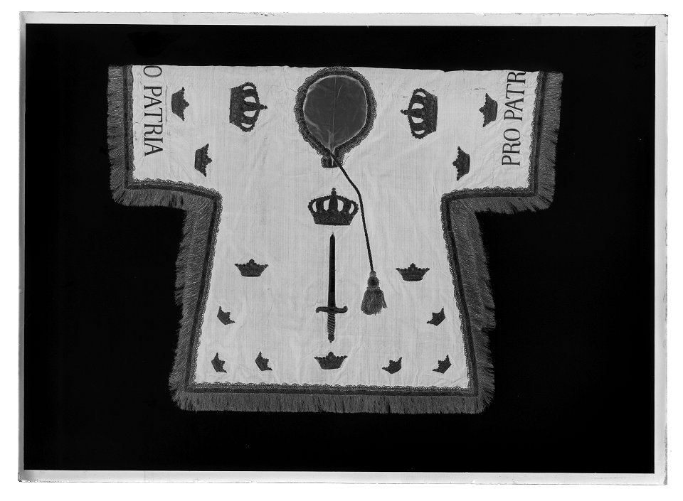Häroldskåpa, Svärdsorden, 1800-t - Livrustkammaren - 731-negative
