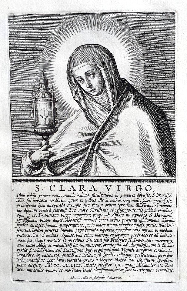Icones Sanctae Clarae (BM 1882,0708.2-35 08)