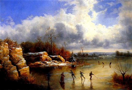 Ice Skating-William Frerichs-1869