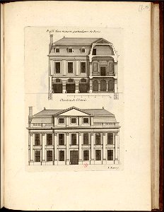 Hôtel de Ratabon, profiles engraved by Jean Marot (Petit Marot – INHA)