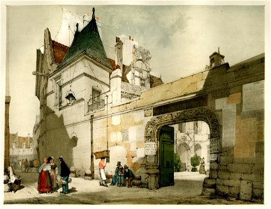 Hôtel Cluny, Paris (BM 1870,0813.196)