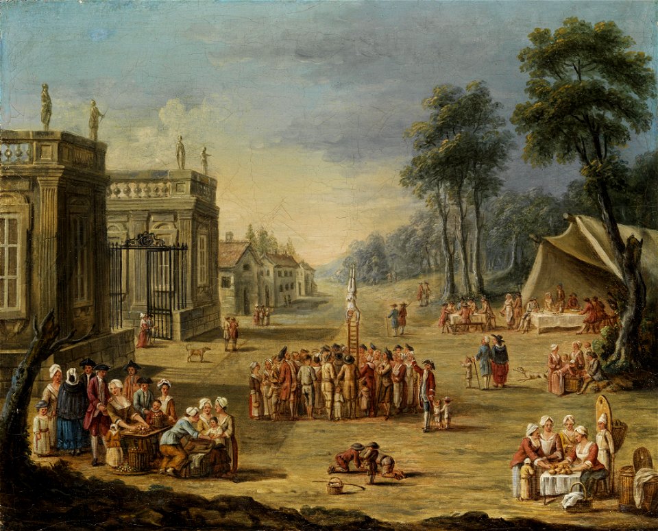 Höfisches Gartenfest (Frankreich 18 Jh)