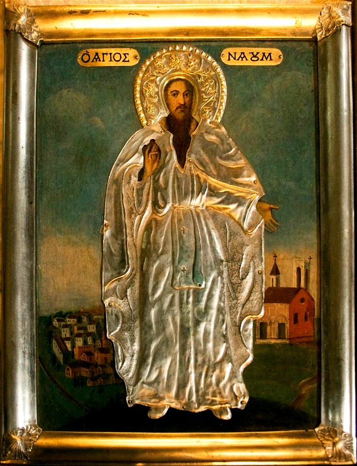 Icon of Saint Naum in Miskolc