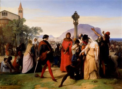 I vespri siciliani by Hayez