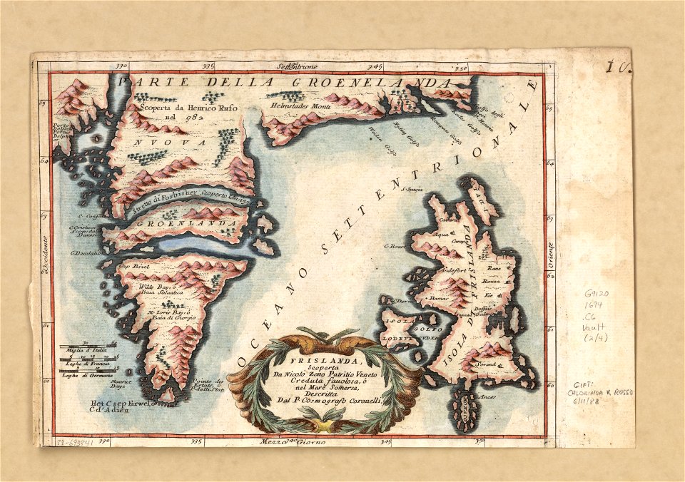 Iceland Coronelli