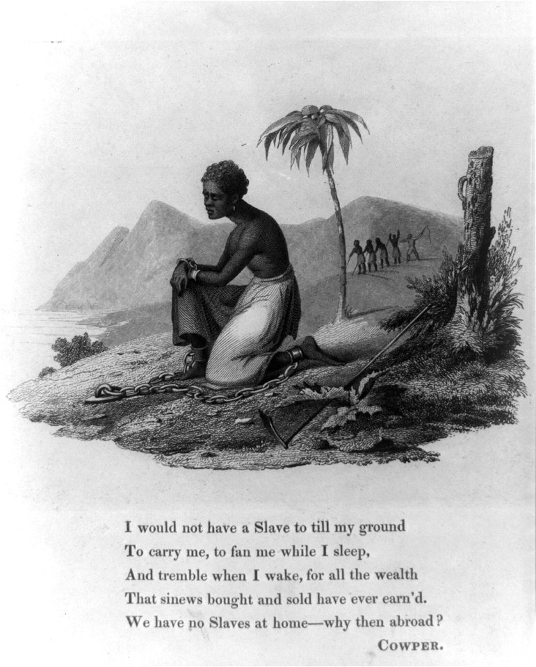 I would not have a slave to till my ground... ca. 1825 LCCN2004669282