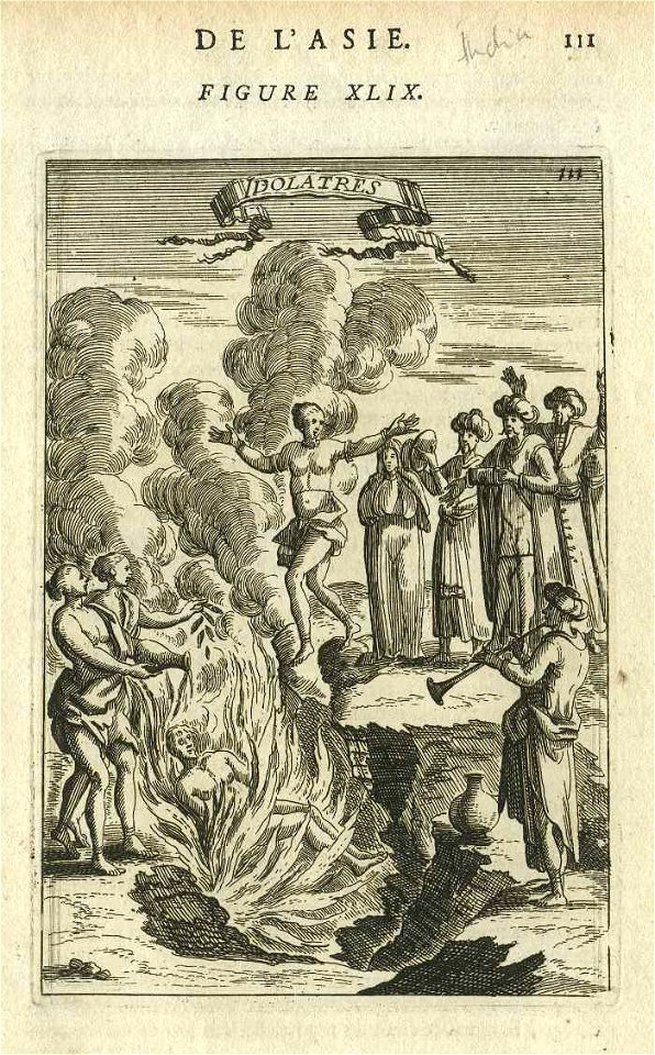 Idolatres, by MALLET, 1685