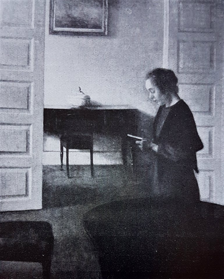 I dagligstuen x Wilhelm Hammershöj
