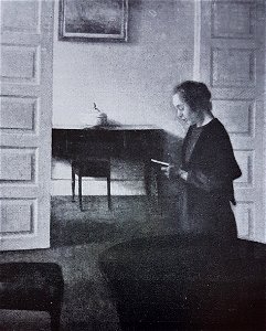 I dagligstuen x Wilhelm Hammershöj