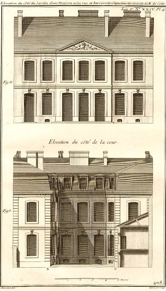 Hérisset Antoine-Blondel-architecture Française-Maison rue des Capucines