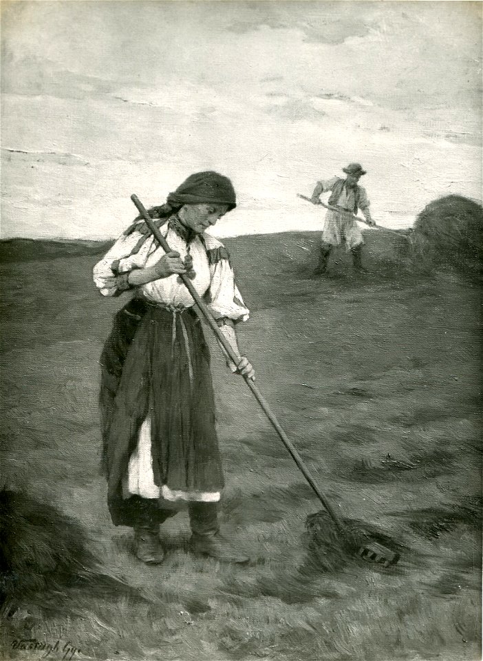 Id Vastagh György Szénagyűjtő