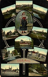 Iglau (CZ), Tschechien - Stadtansichten und Gebäudeansichten (Zeno Ansichtskarten)