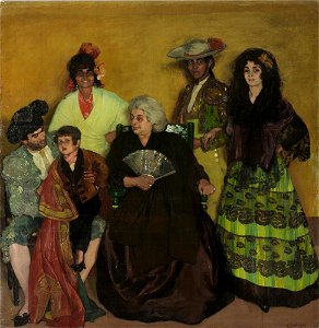 Ignacio Zuloaga y Zabaleta - The Family of the Gypsy Bullfighter - A293 - Hispanic Society of America