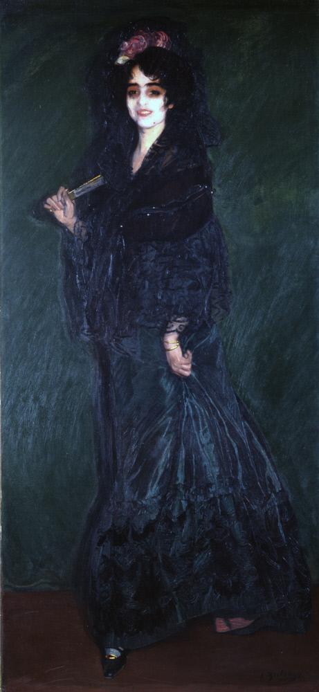 Ignacio Zuloaga y Zabaleta - My Cousin Cándida - A291 - Hispanic Society of America