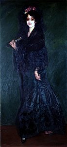 Ignacio Zuloaga y Zabaleta - My Cousin Cándida - A291 - Hispanic Society of America