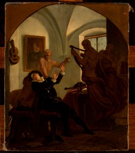 Ignacy Gierdziejewski - Bakfark, lutenist of Queen Bona - MP 568 MNW - National Museum in Warsaw