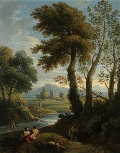 Idyllic Landscape by Jan Frans van Bloemen, Museum of the Shenandoah Valley II