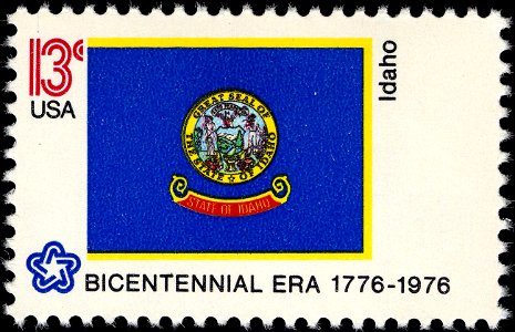 Idaho Bicentennial 13c 1976 issue