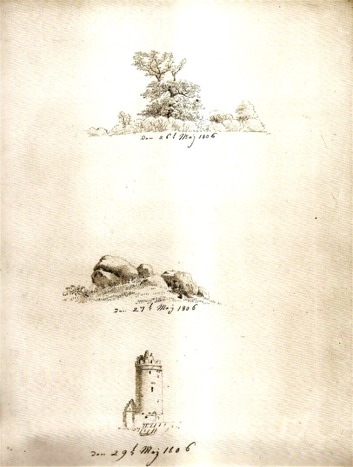 Hünengrab und Turm