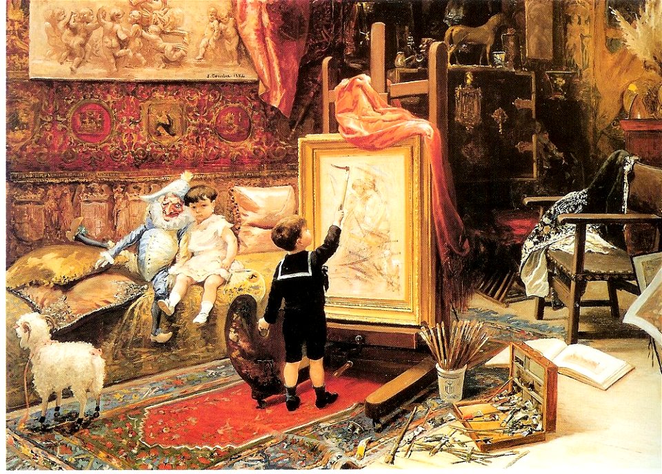 Idealismo y Realidad 1884 de Juan Comba García