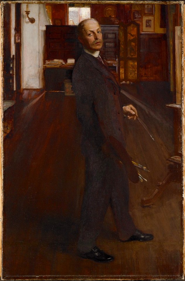Ignaz Marcel Gaugengigl - Self-Portrait - 1986.453 - Fogg Museum