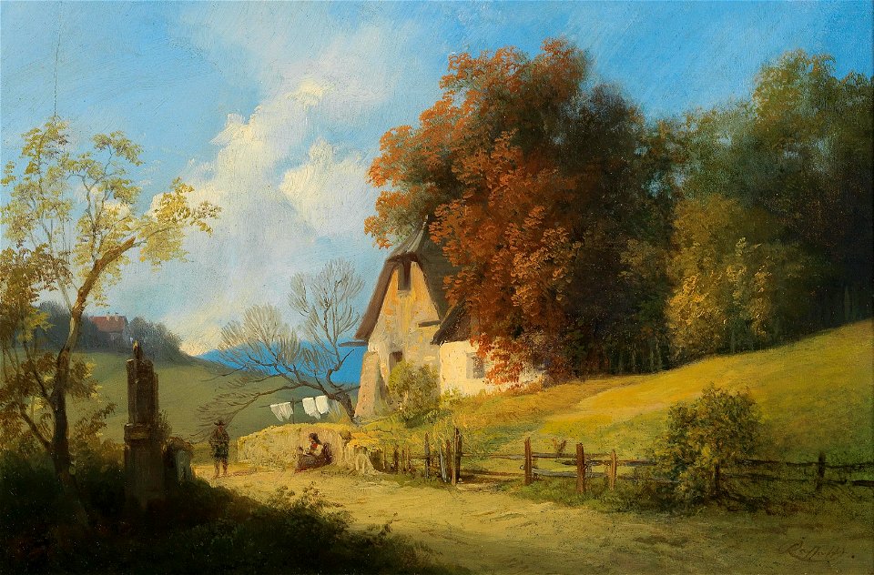 Ignaz Raffalt - A summer day outdoors