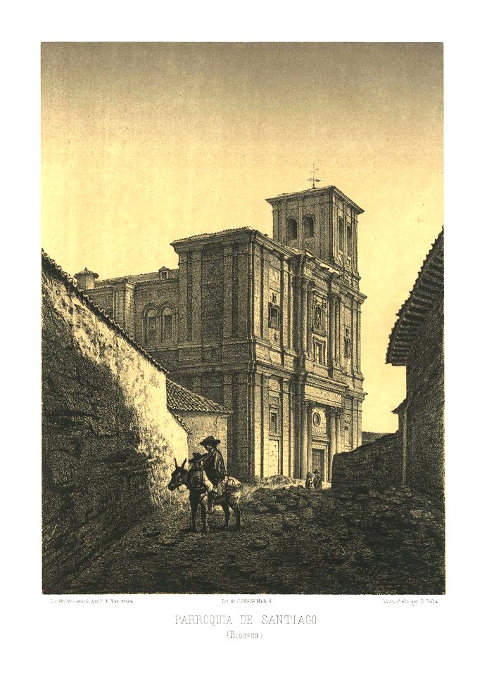 Iglesia de Santiago (Medina de Rioseco) (1861) - Parcerisa, F. J.
