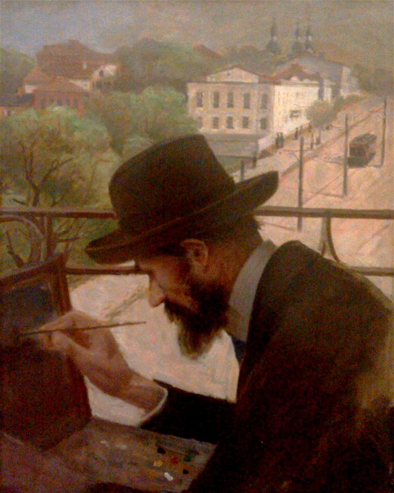 Iehuda Pen Portrait of Josef Turzhansky 1910s